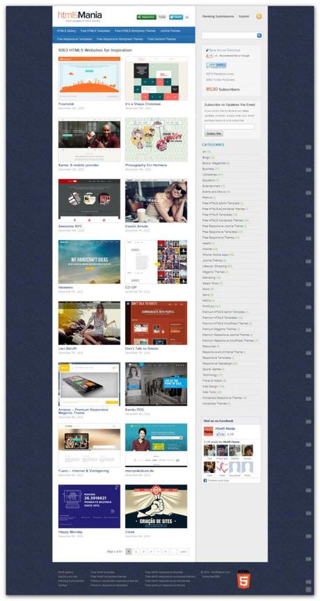 HTML5 Galleries per promuovere il tuo Sito