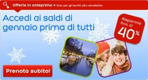 Hotels: Ultima Offerta Lampo prima di Natale + Anteprima Saldi Gennaio