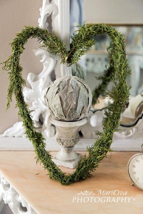 Decorazione naturale natalizia