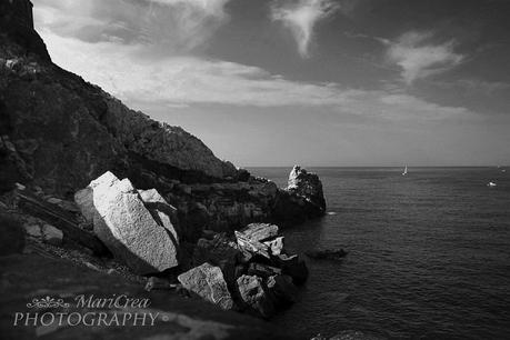 Portovenere black and white