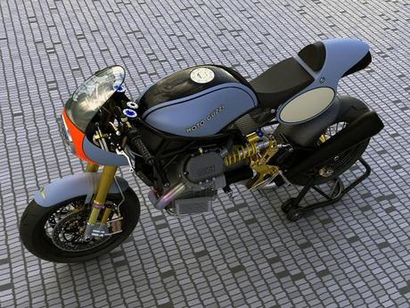 Design Corner - Moto Guzzi Le Mans 1400 by Marcocarbon