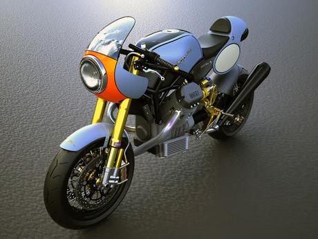 Design Corner - Moto Guzzi Le Mans 1400 by Marcocarbon