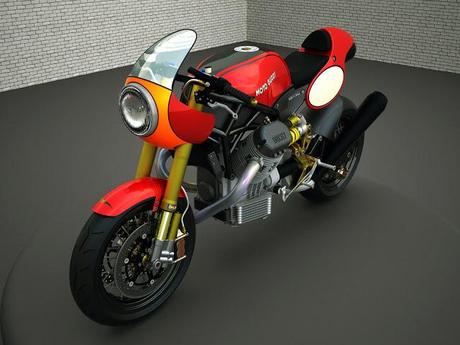 Design Corner - Moto Guzzi Le Mans 1400 by Marcocarbon