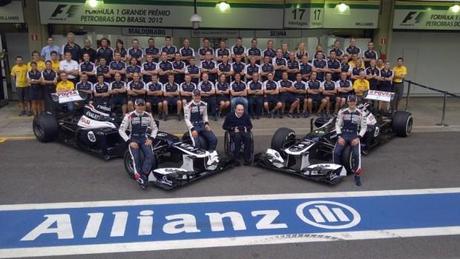 Williams team 2012