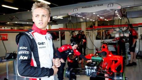 max chilton marussia test 2012