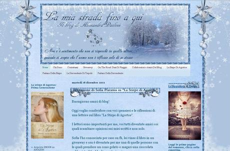 Template Natalizio blue