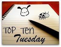 Top Ten Tuesday: le mie letture preferite del 2012