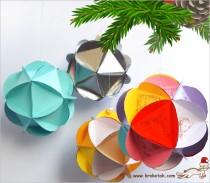 Paper balls! Con template!