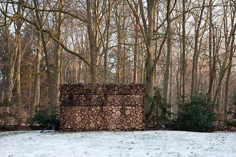 Una casa nel bosco / Tree-trunk House in the woods