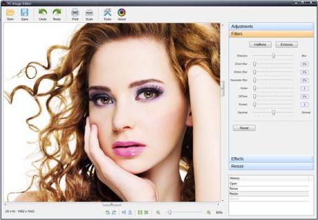 PC Image Editor - ottimo editor di immagini completamente gratuito