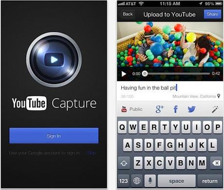 Google lancia YouTube capture per condividere i video tagliati