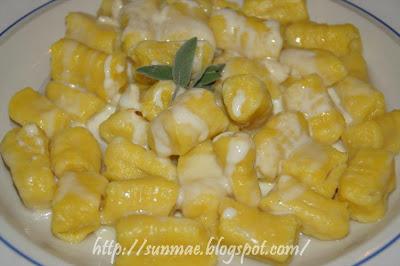 Gnocchi allo zafferano