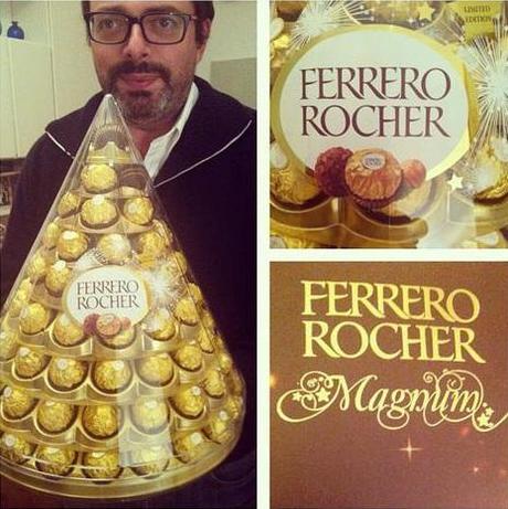 piramide ferrero rocher