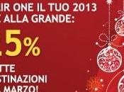 One: sconto tutte destinazioni!