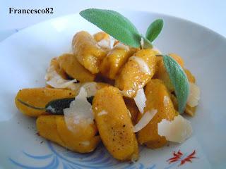 Gnocchi di zucca al burro e salvia