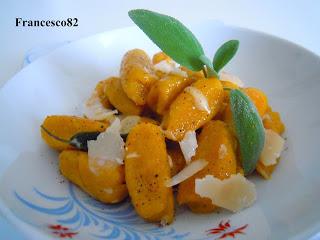 Gnocchi di zucca al burro e salvia