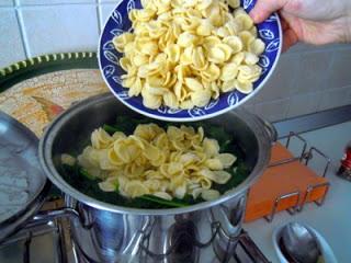 Orecchiette con le cime di rapa