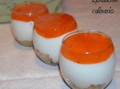 Mousse yogurt coulis cachi