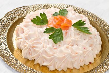 Ricetta natalizia, antipasto: torta mousse di salmone