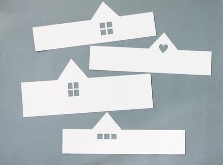 giochi di carta #34 little paper houses