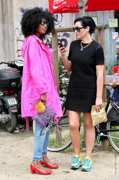 In the Street...Pink Does Not Stop #2...Paris & Milan