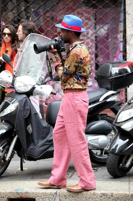 In the Street...Pink Does Not Stop #2...Paris & Milan