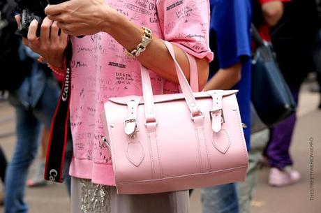 In the Street...Pink Does Not Stop #2...Paris & Milan