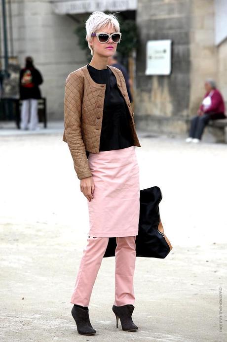 In the Street...Pink Does Not Stop #2...Paris & Milan