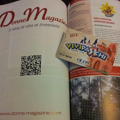 Donne Magazine sulla Guida Viviparchi 2013