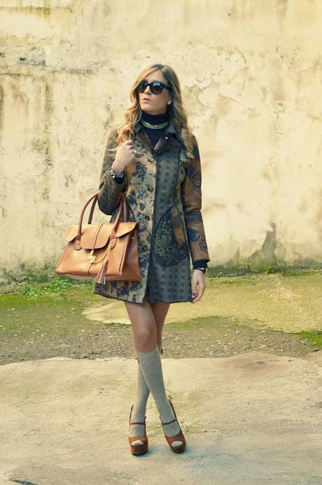 GoaGoa Coat, Miluna bracelet, Chanel sunglasses, Romwe bag