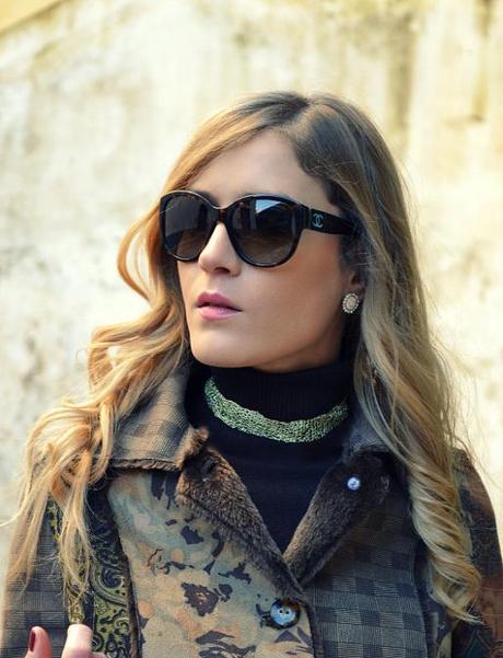 GoaGoa Coat, Miluna bracelet, Chanel sunglasses, Romwe bag GoaGoa Coat, Miluna bracelet, Chanel sunglasses, Romwe bag