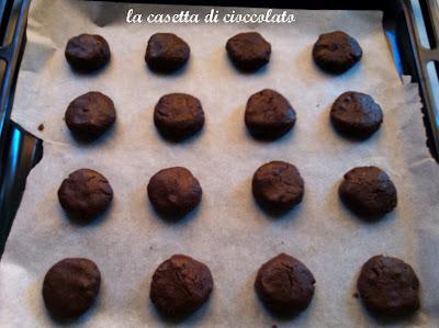 Cookies al cioccolato super dark