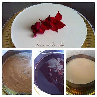 Cheesecake caffe', cioccolato e panna cotta