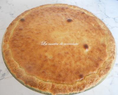 crostata frangipane alle pesche