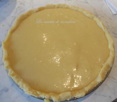 crostata frangipane alle pesche