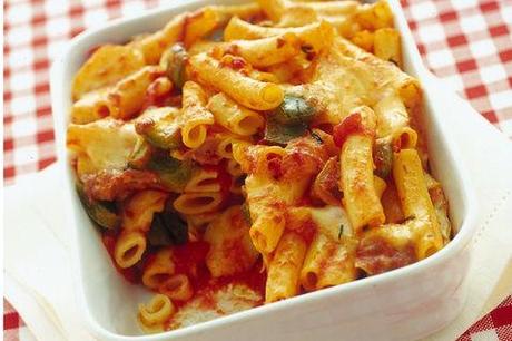 Pasta e patate al forno