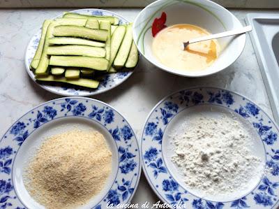 Parmigiana di zucchine in salsa di formaggi