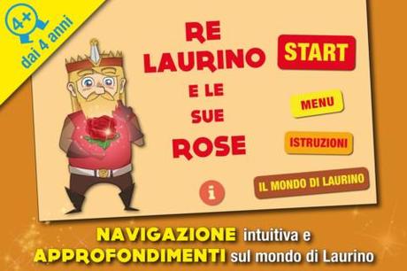 Redeem Contest: Vinci 3 Redeem  Re Laurino e le sue rose, per iPad e iPhone [Recensione]
