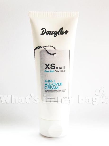 Bathtub's things n°19: Douglas linea XL.xs, Silky Cleansing Milk, Vivifying Toning Lotion, 4-1 All over cream