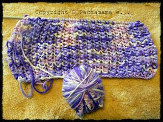 Maglia-abito per bimba a maglia