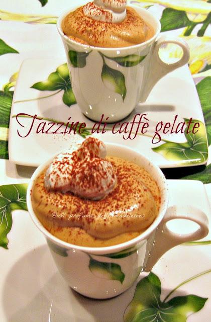 Tazzine di caffè gelate