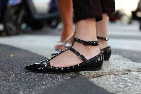 DIY - Valentino Studded Flats