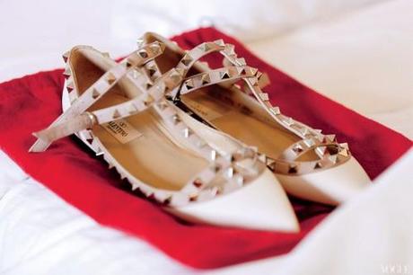 DIY - Valentino Studded Flats