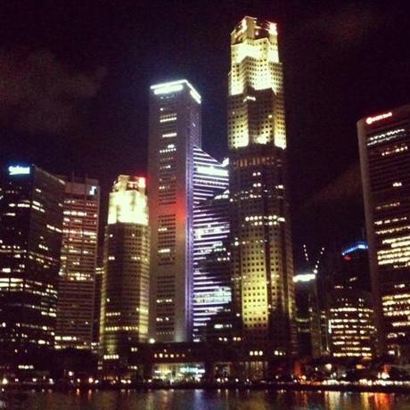 La notte a Singapore