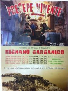 Rignano Garganico: Presepe vivente dal 20 di dicembre