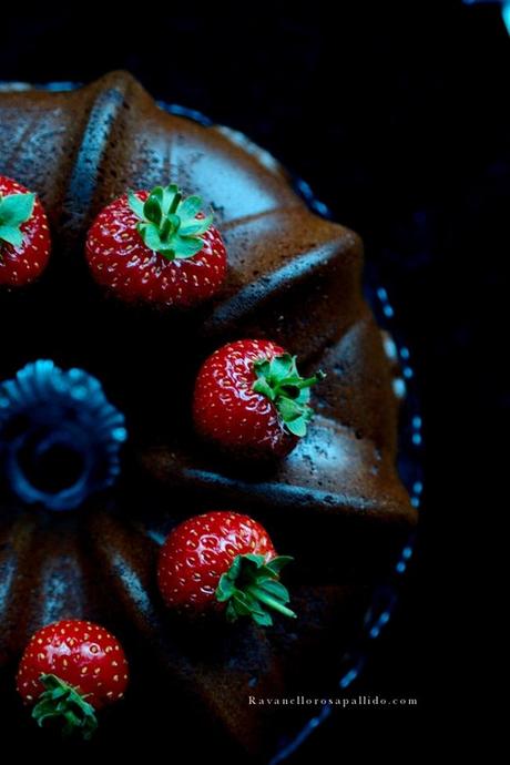 Ciambellone al cioccolato  {Dark Bundt cake gluten free}