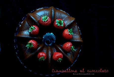 Ciambellone al cioccolato  {Dark Bundt cake gluten free}
