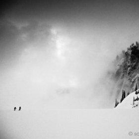 Fog on Snow Lake by Scott  Rinckenberger (scottrinck)) on 500px.com