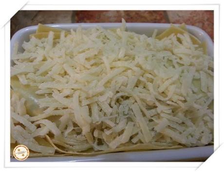 lasagnetta con patate,  broccoletti, salsiccia e stracciatella