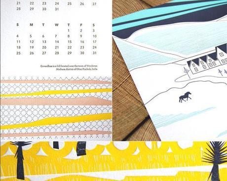 CALENDARI 2013 CON PATTERNS: INK+WIT